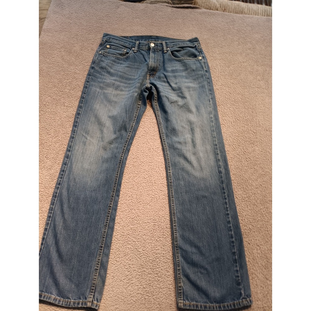 Levi's 559 Relaxed Straight Men's W34 L34 Blue‎ Medium Wash Denim Jeans